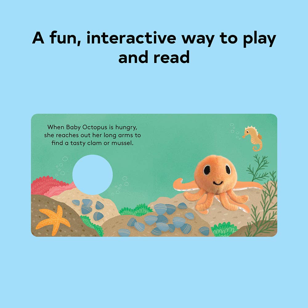 BABY OCTOPUS || FINGER PUPPET BOOK