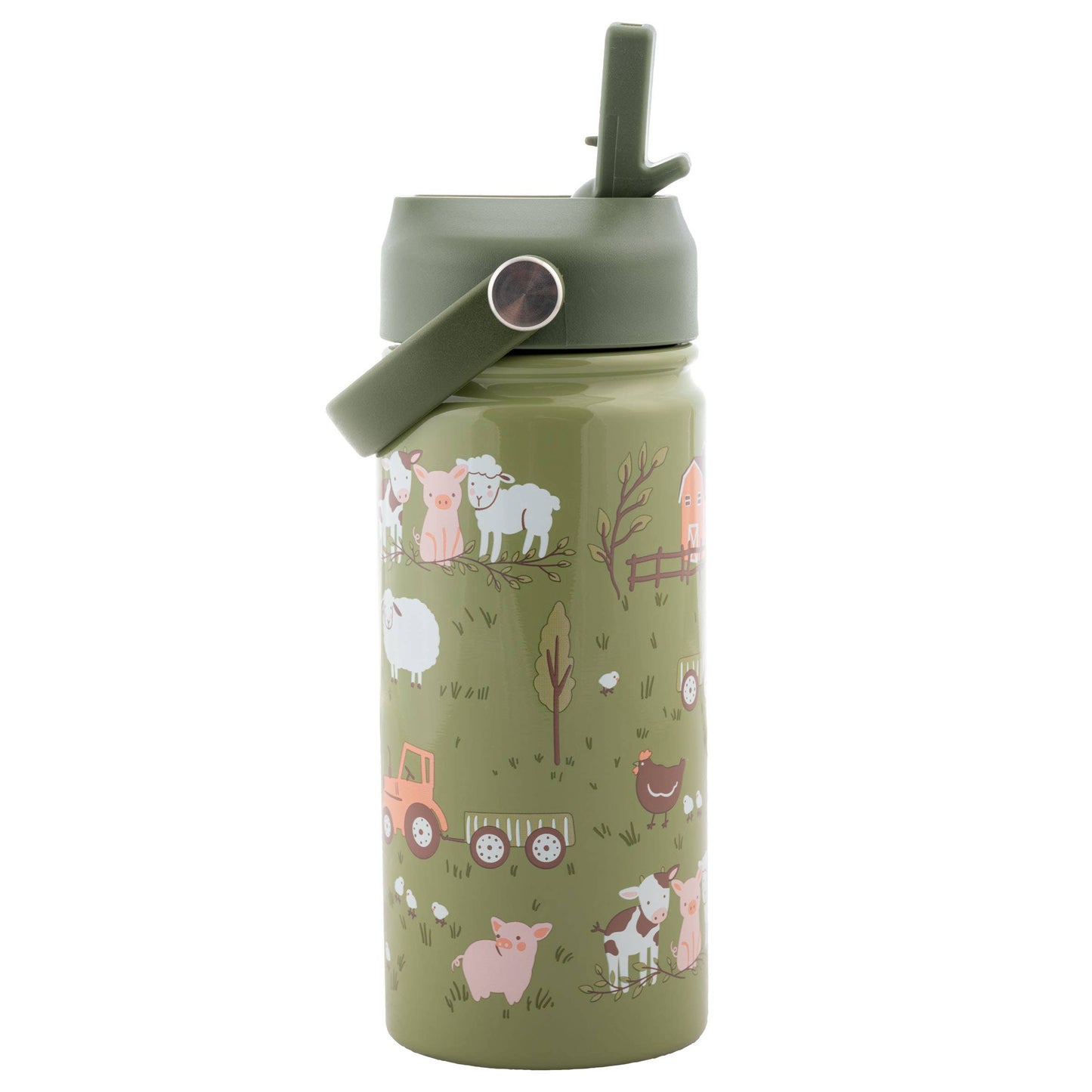 INSULATED SS WATER BOTTLE || MUSHROOM