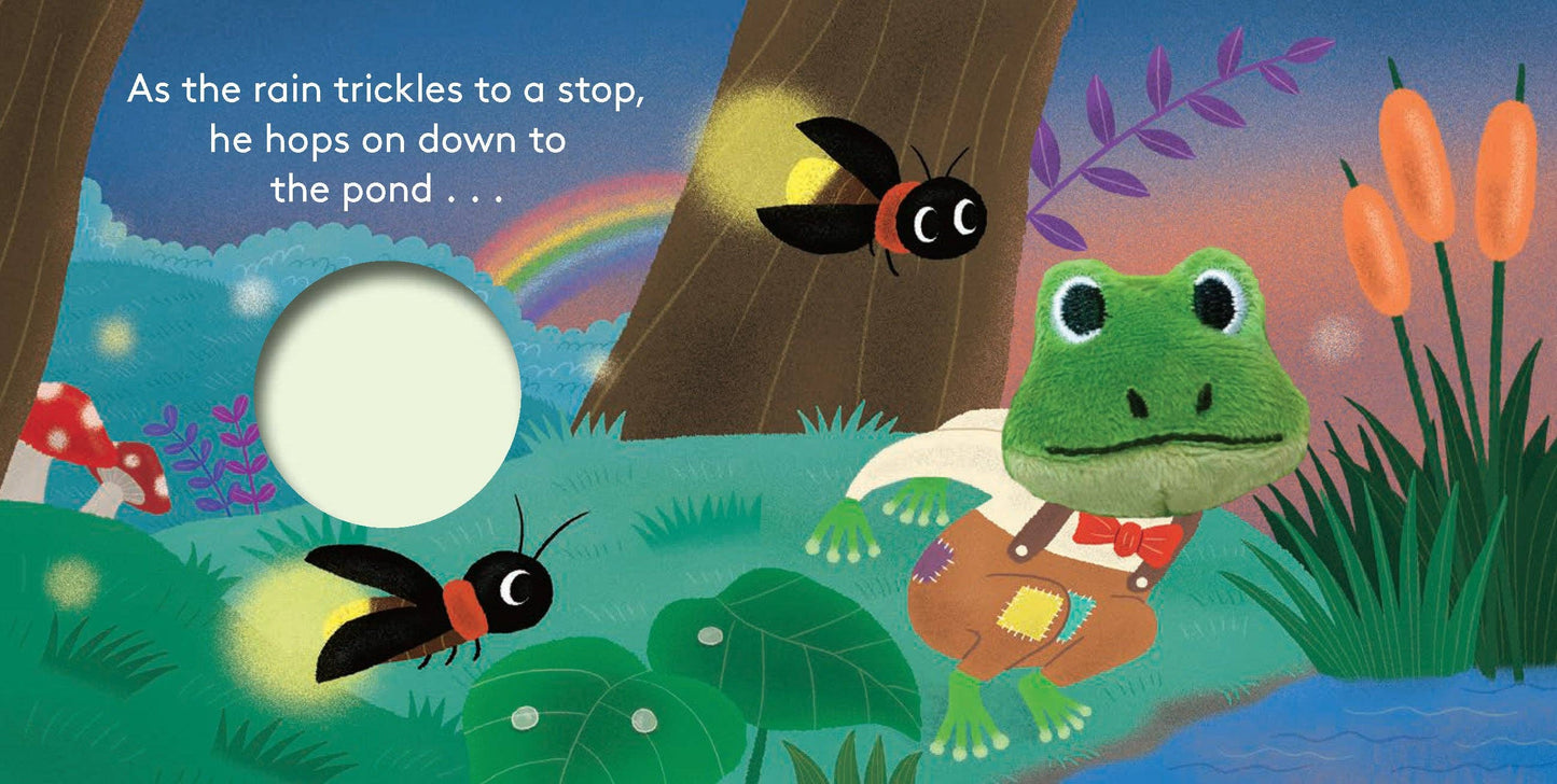 FINGER PUPPET BOOK || FROG
