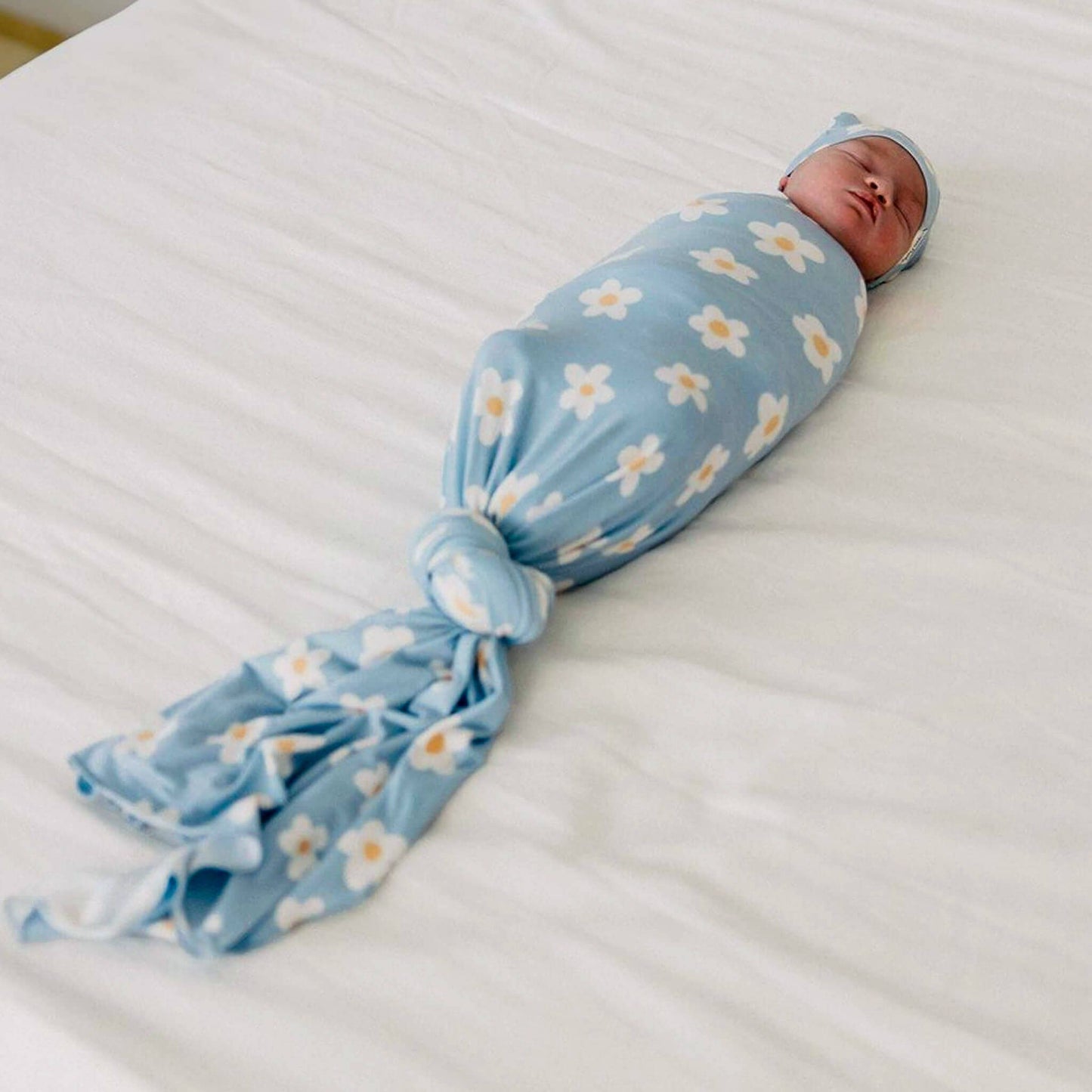 KNIT SWADDLE BLANKET || DELLA
