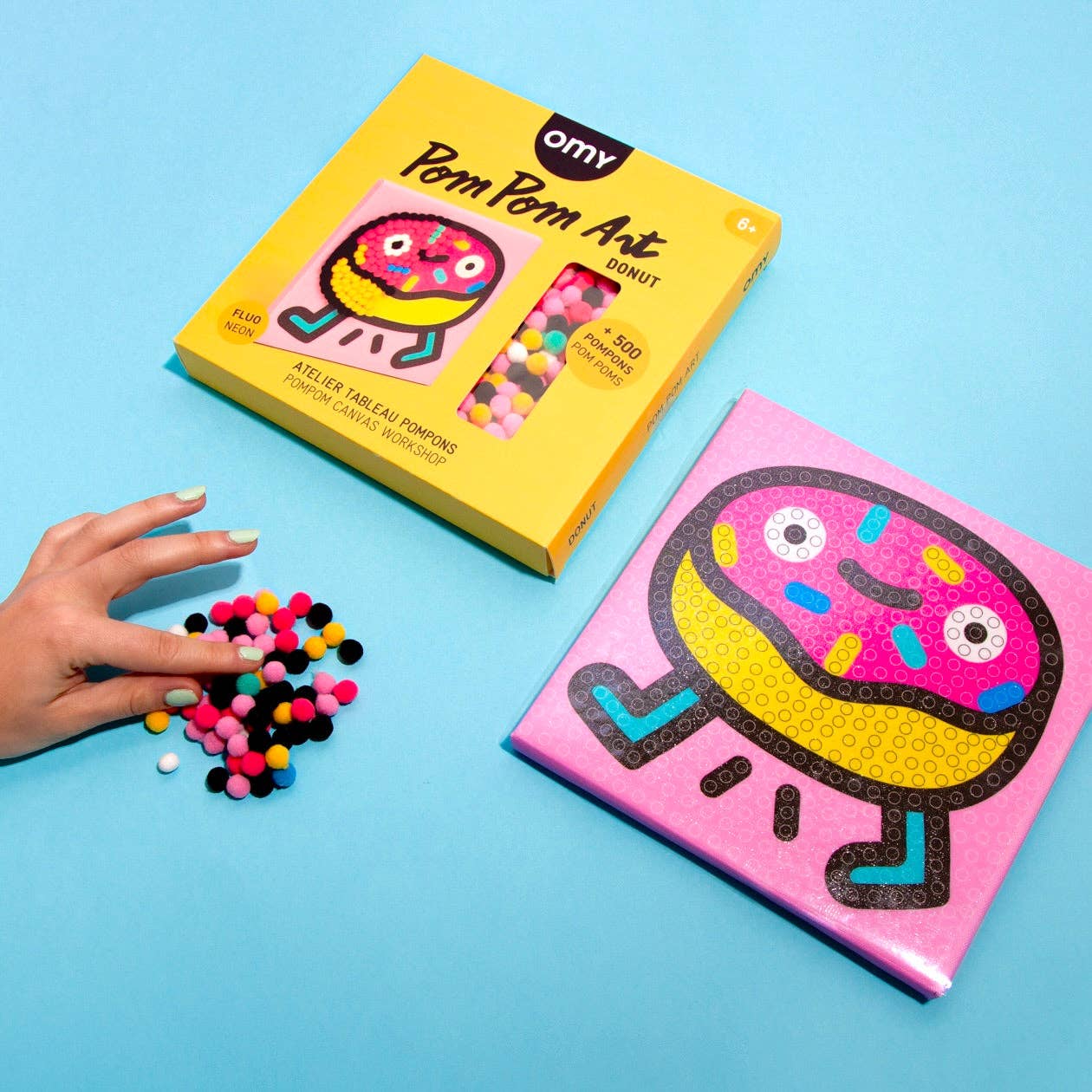 POM POM ART || DONUT