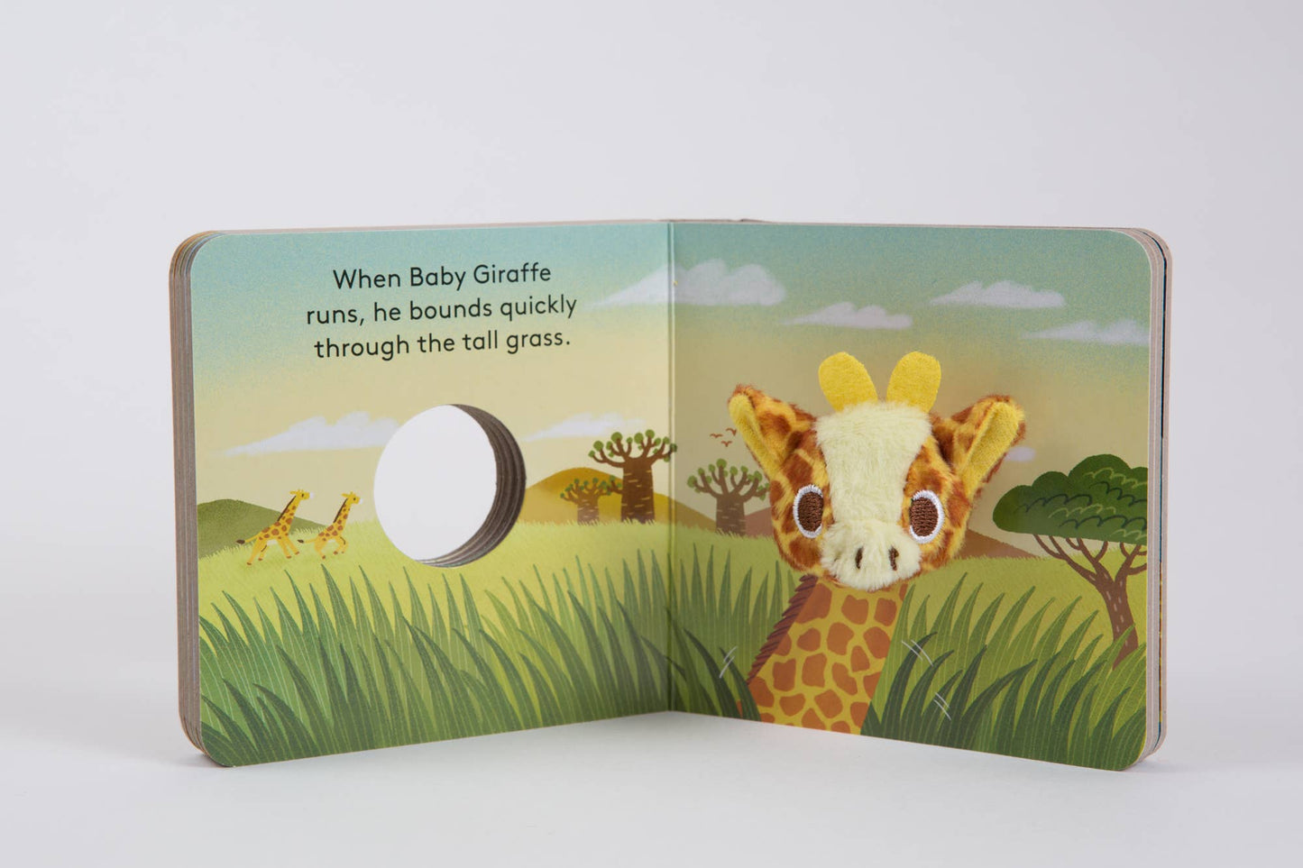 FINGER PUPPET BOOK || BABY GIRAFFE