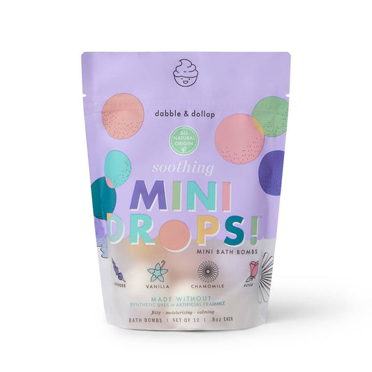 MINI DROPS BATH BOMBS || SOOTHING