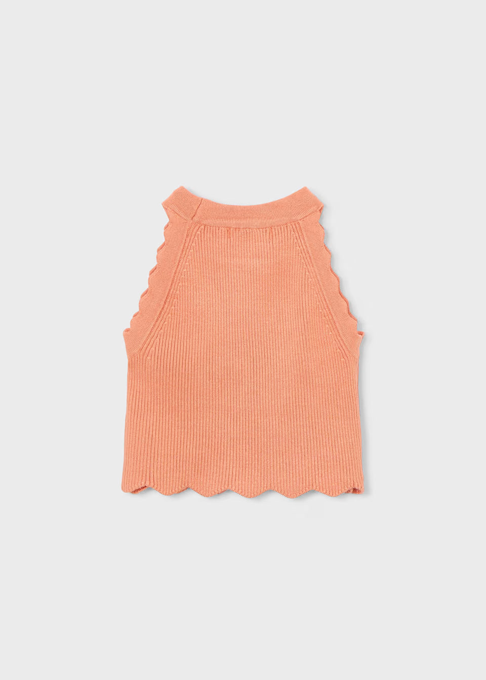 GIRL HALTER TOP || PEACH