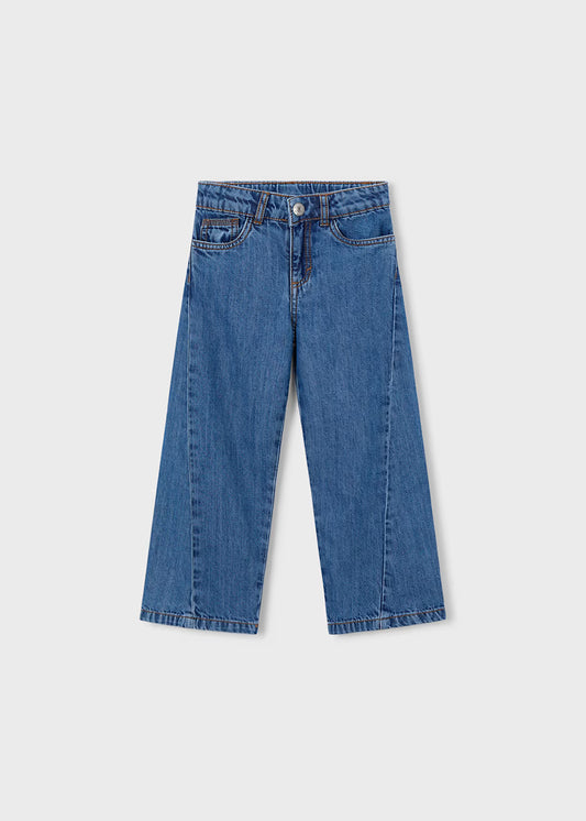GIRL LOOSE-FIT JEANS || DARK DENIM