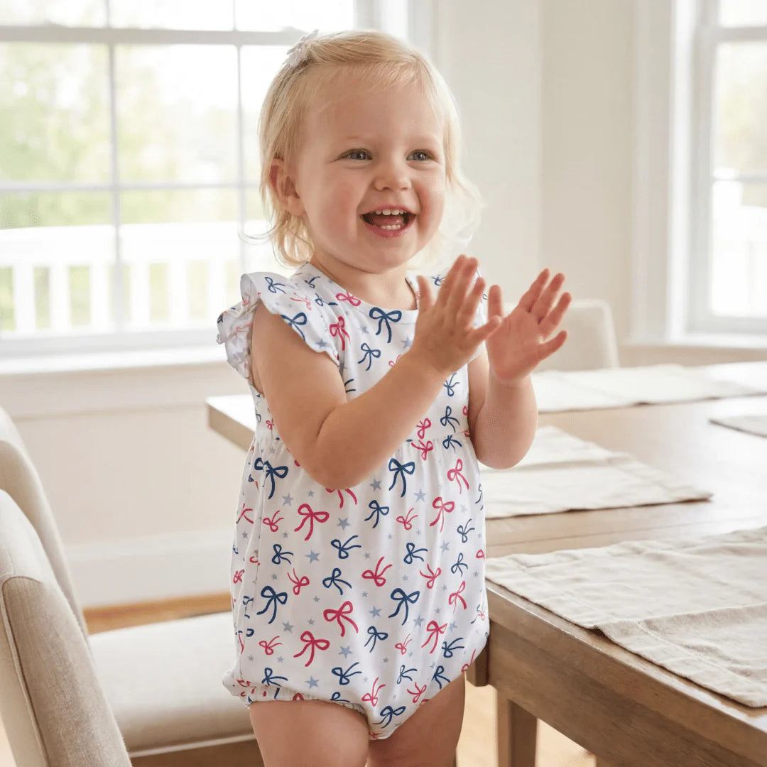 BAMBOO RUFFLE ROMPER