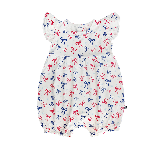 BAMBOO RUFFLE ROMPER