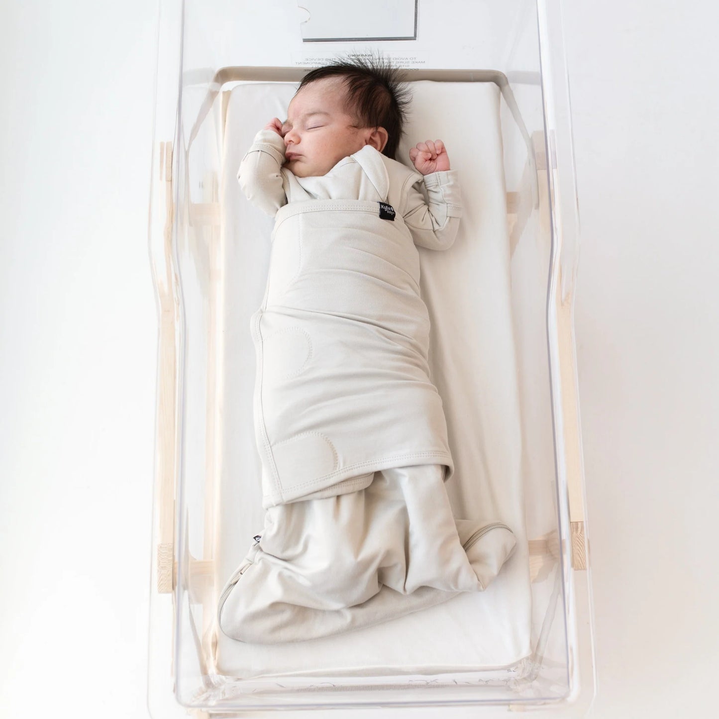 SLEEP BAG SWADDLER IN OAT 1.0