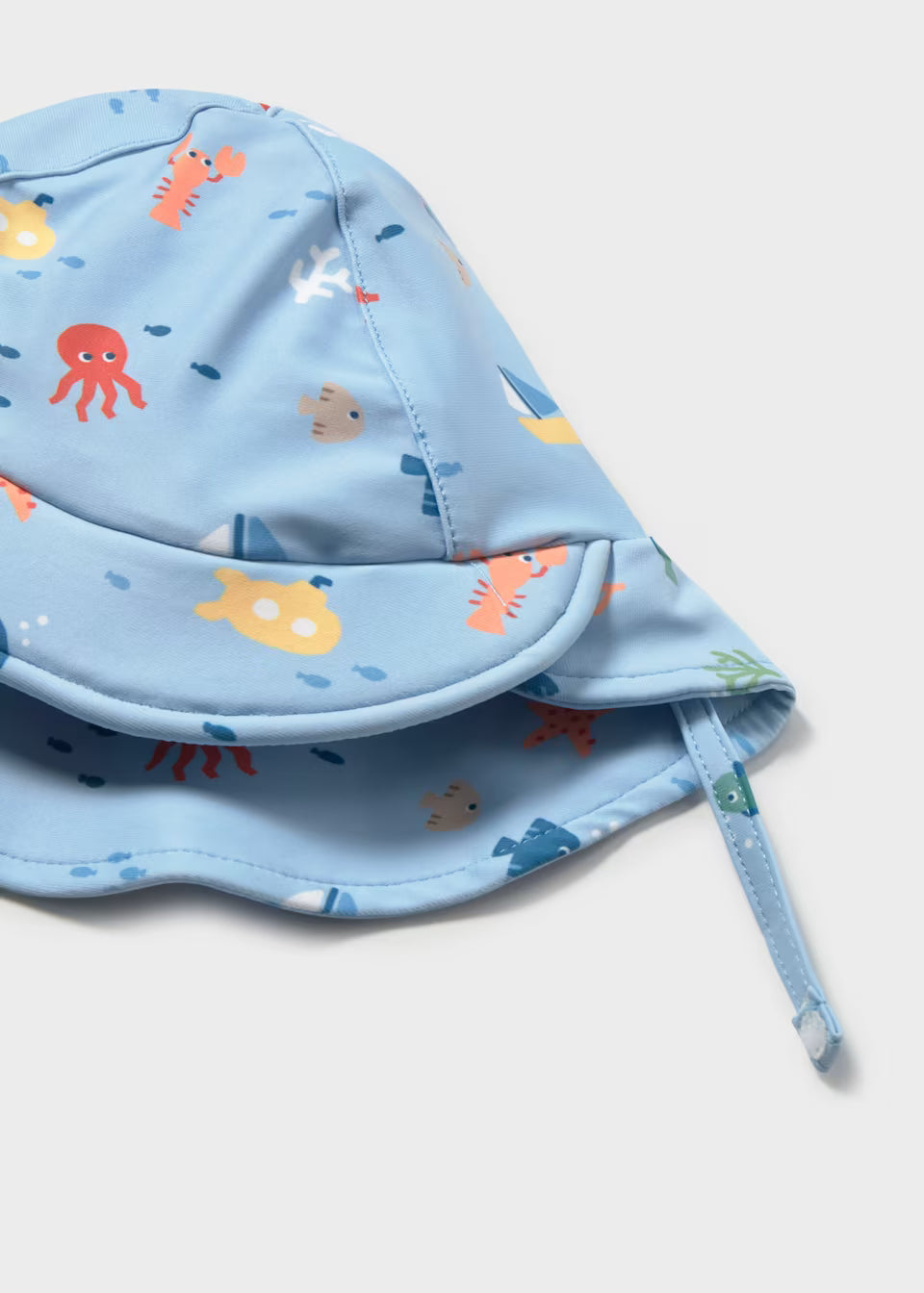 NEWBORN BOY 2-PIECE SWIM SET W/ SUN PROTECTION