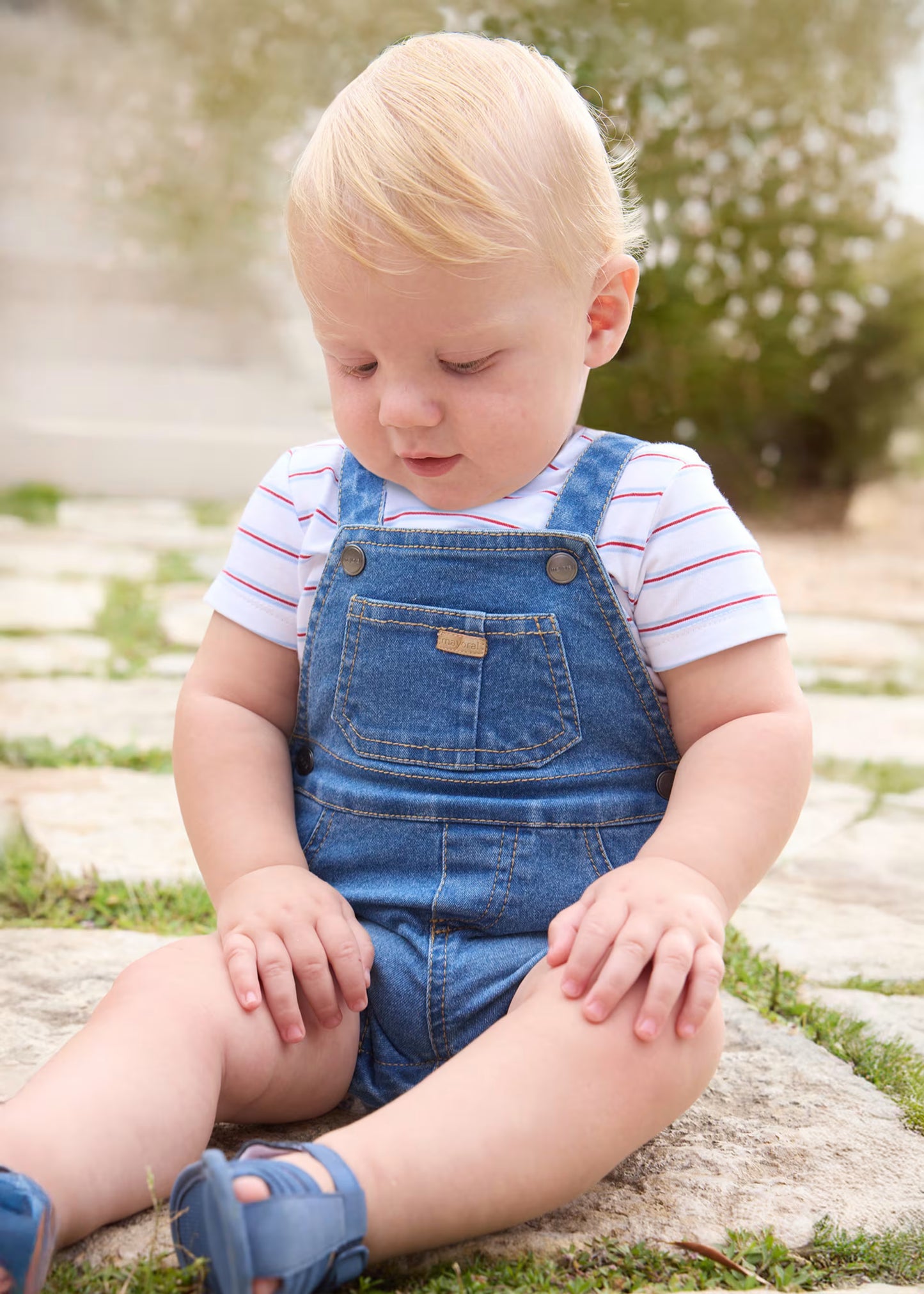 BABY BOY OVERALL & T-SHIRT SET