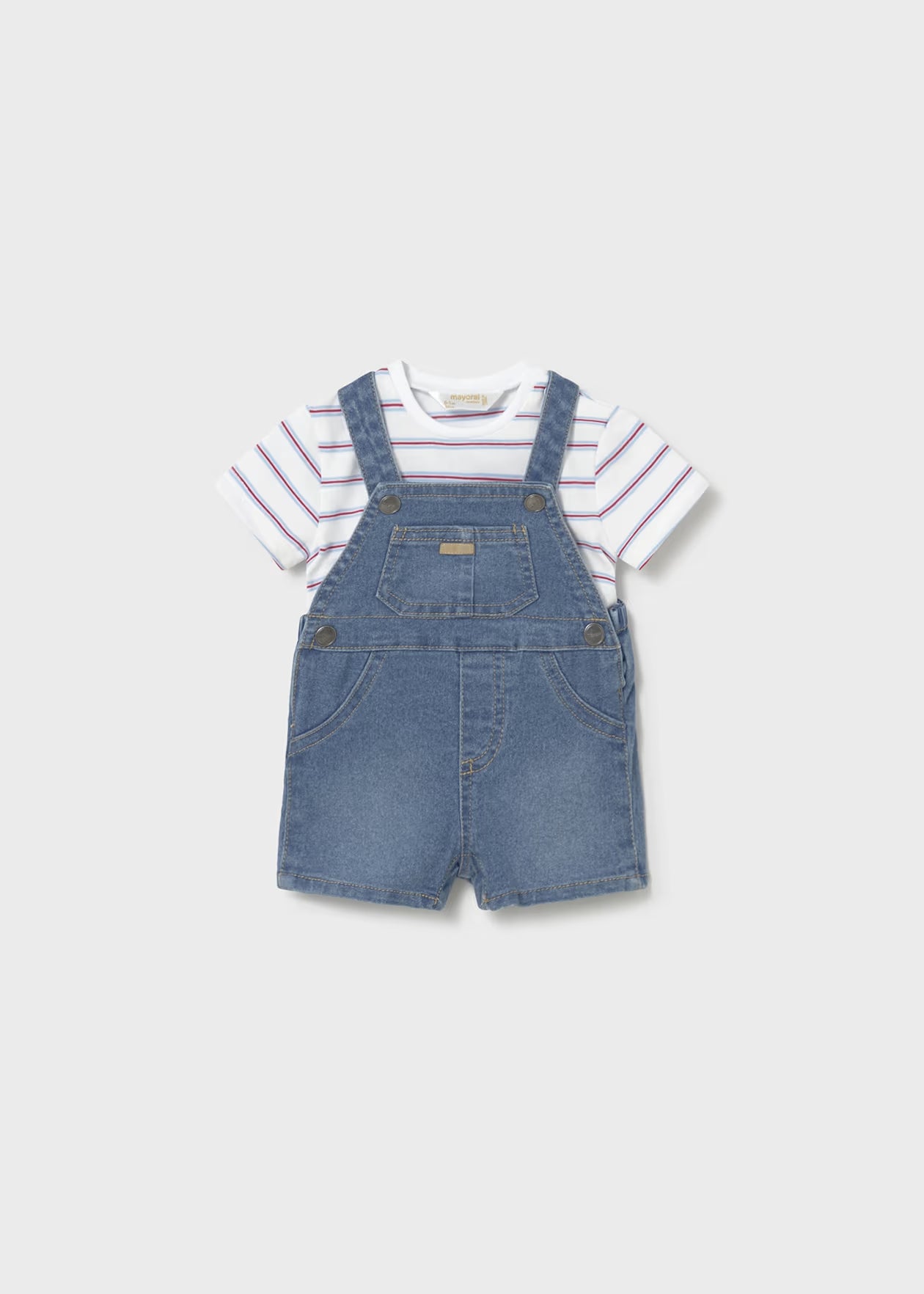 BABY BOY OVERALL & T-SHIRT SET