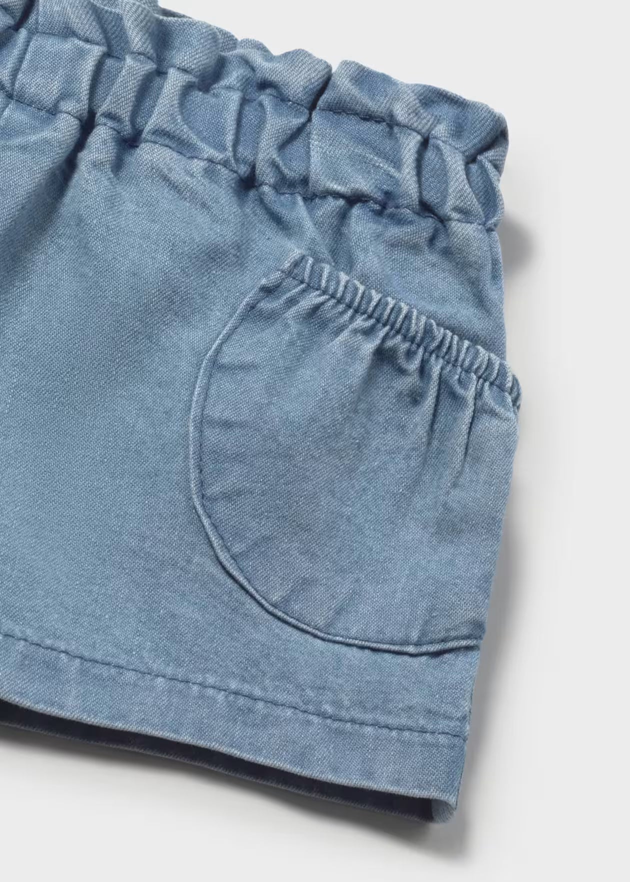 BABY GIRL DENIM SHORTS