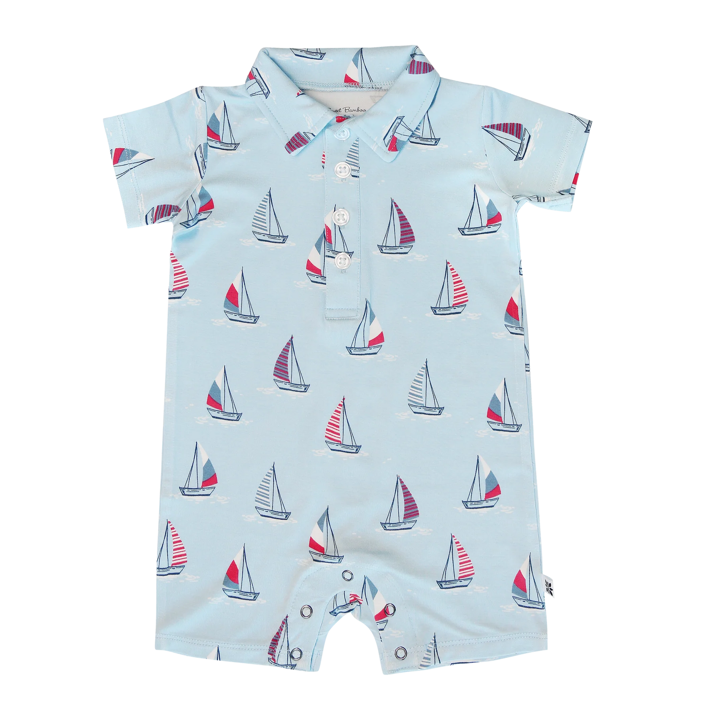 POLO ROMPER || OUT TO SEA