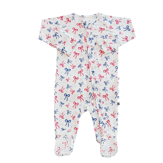 RUFFLE FOOTIE || GOD BLESS BOWS